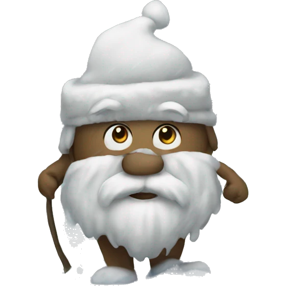 Snow emoji
