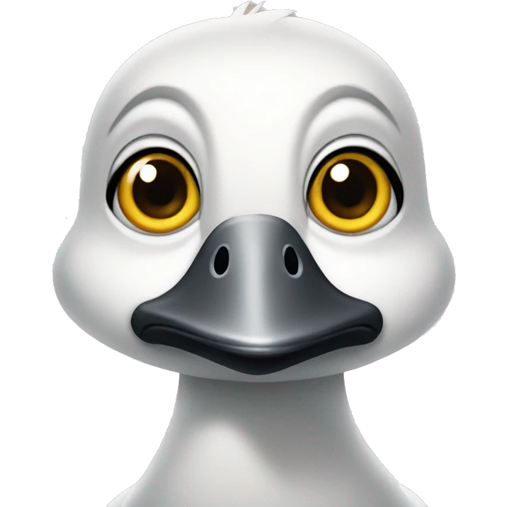 duck with big eyes emoji