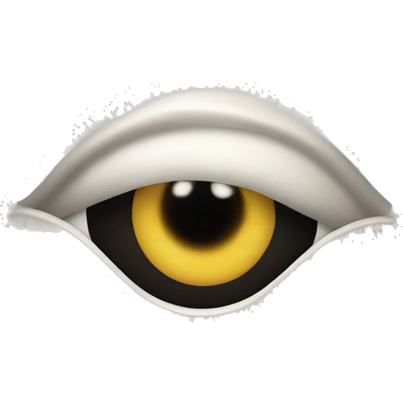 Eyes roll up emoji