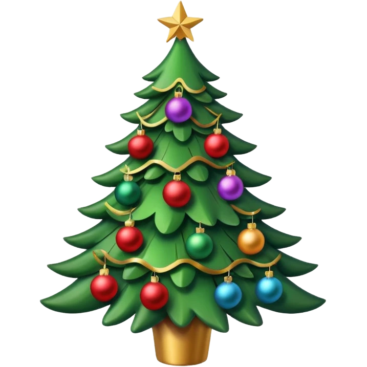 árvore de natal emoji