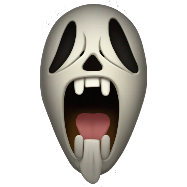 scream mask emoji