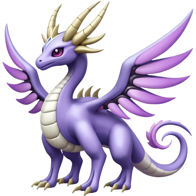Lunala-Palkia-Fakémon-hybrid-creature (full body)  emoji