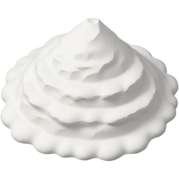 fine loose pile bright white chalky powder airy soft texture uneven natural edges matte surface mineral feel emoji