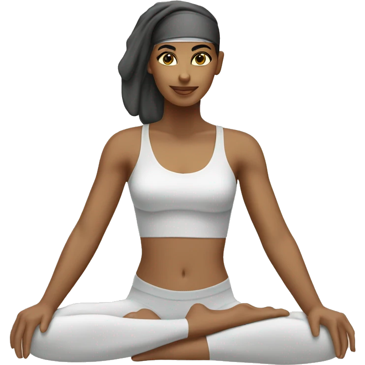 egyptian pilates girl emoji