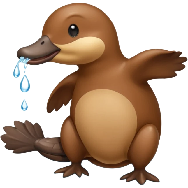 platypus farting emoji