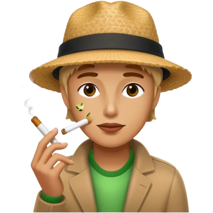 Shake shack smoking emoji