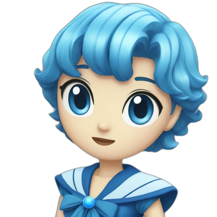 Sailor mercury emoji