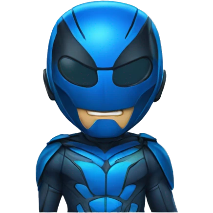 Blue beetle emoji