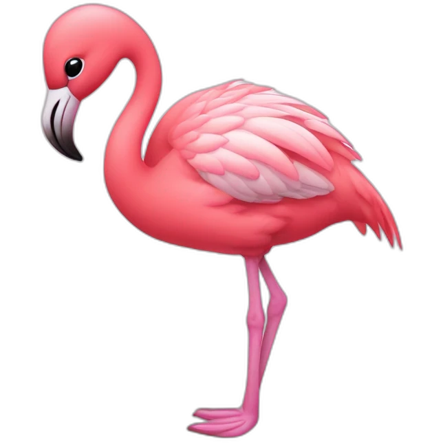 baby flamingo emoji