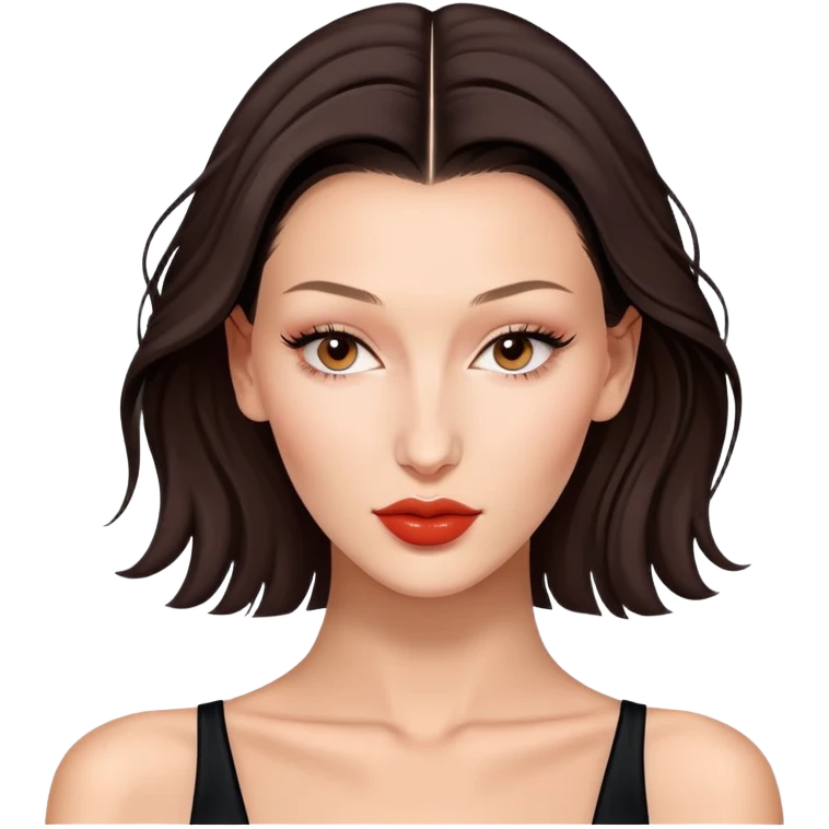Bella Hadid emoji