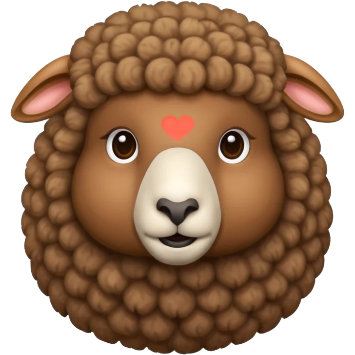 brown sheep emoji emoji