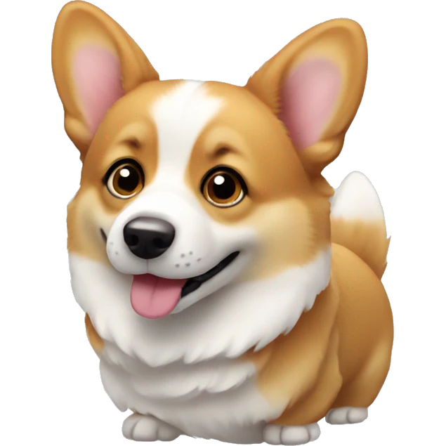 cute corgi emoji