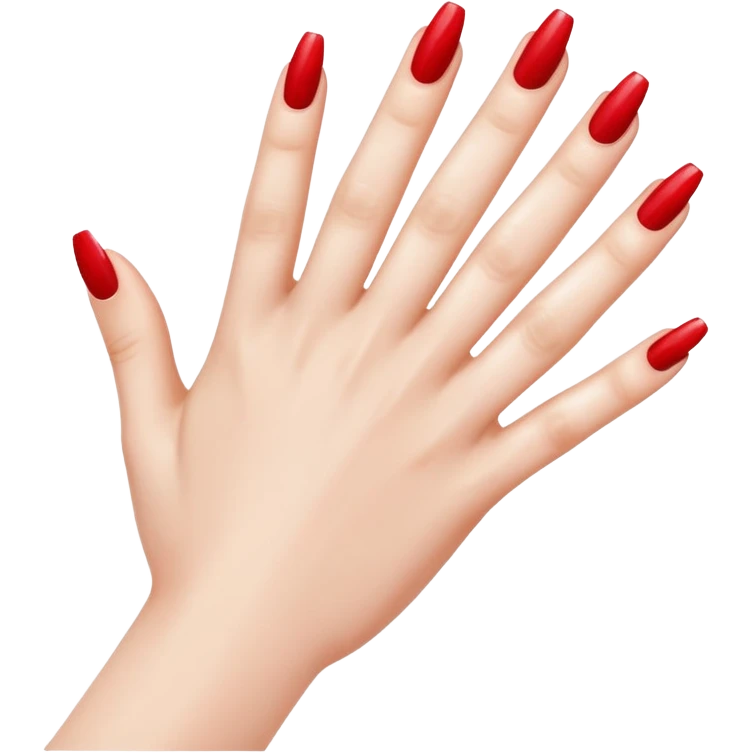 Manicure hand emoji
