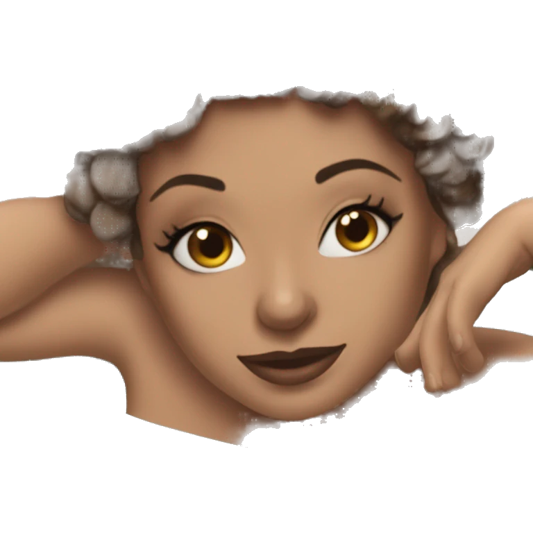 Deanna Troy in hot tub  emoji