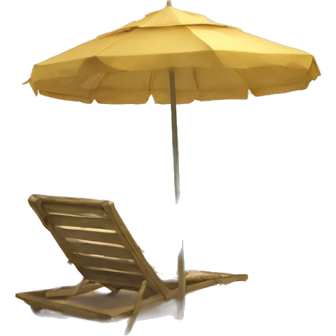 Cuban beach emoji