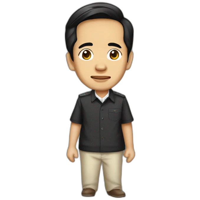 jokowi chibi emoji