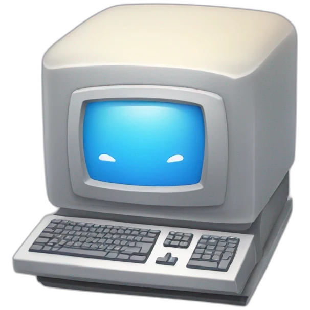 kawaii computer server emoji