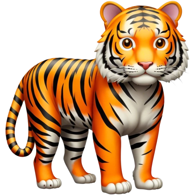 japanese tiger all body emoji