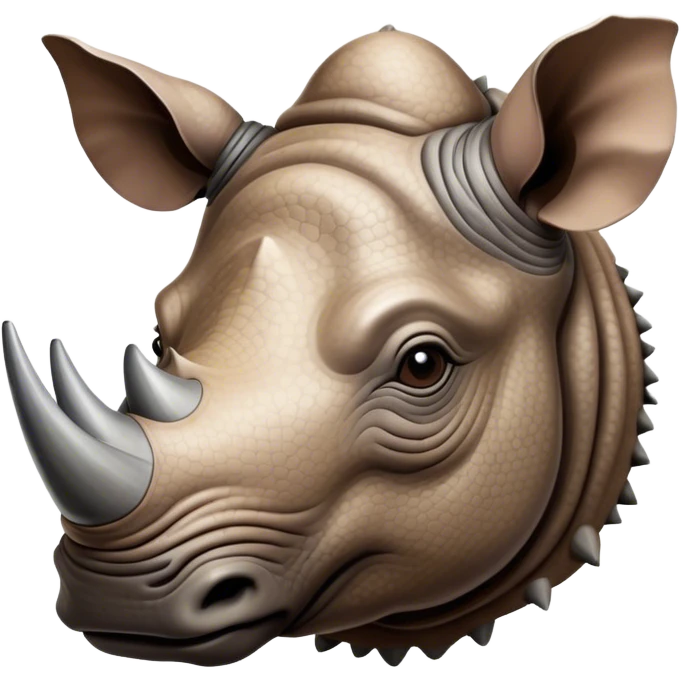 Person as a rhino  emoji