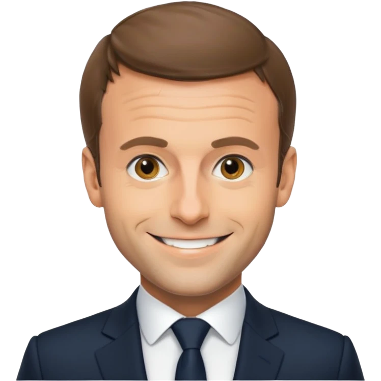 Emmanuel Macron emoji