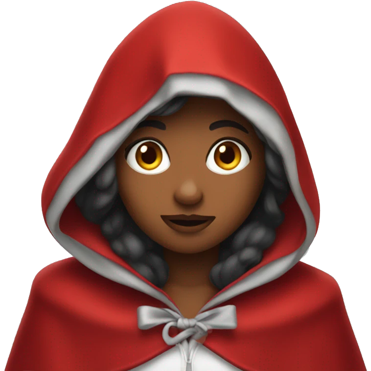 Little red riding hood emoji