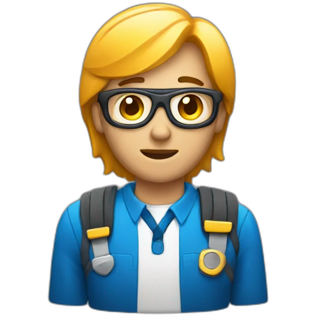 Customer support hero emoji