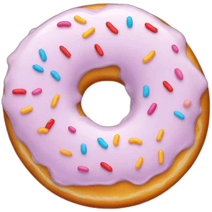 Frosted Donut emoji