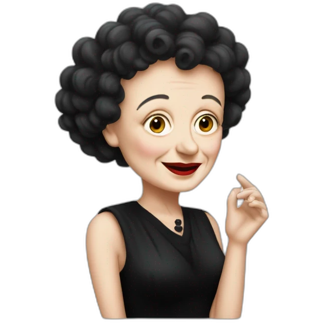 Edith Piaf emoji