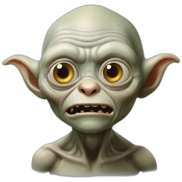 gollum like creature emoji