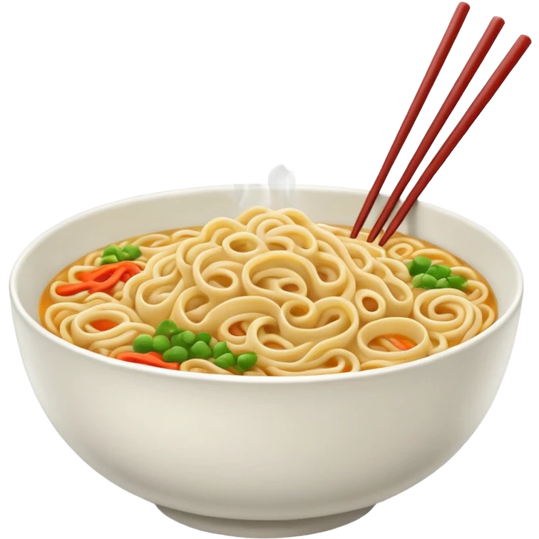 Bowl noodles emoji