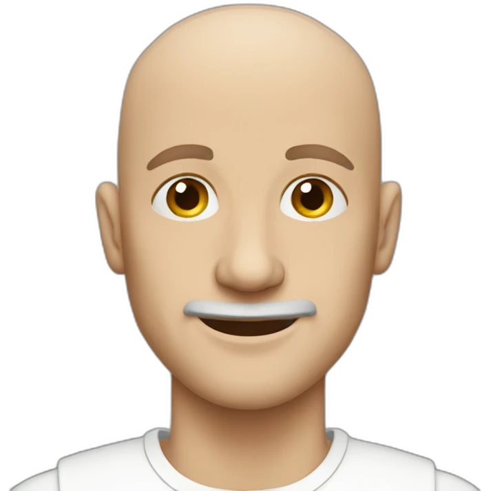 Bald English man emoji