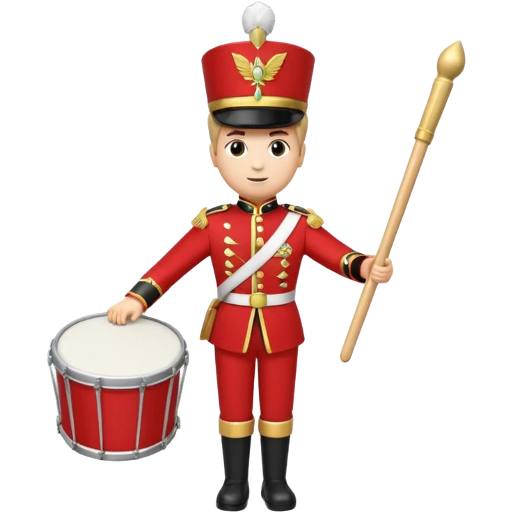 Toy Soldier drum parade emoji
