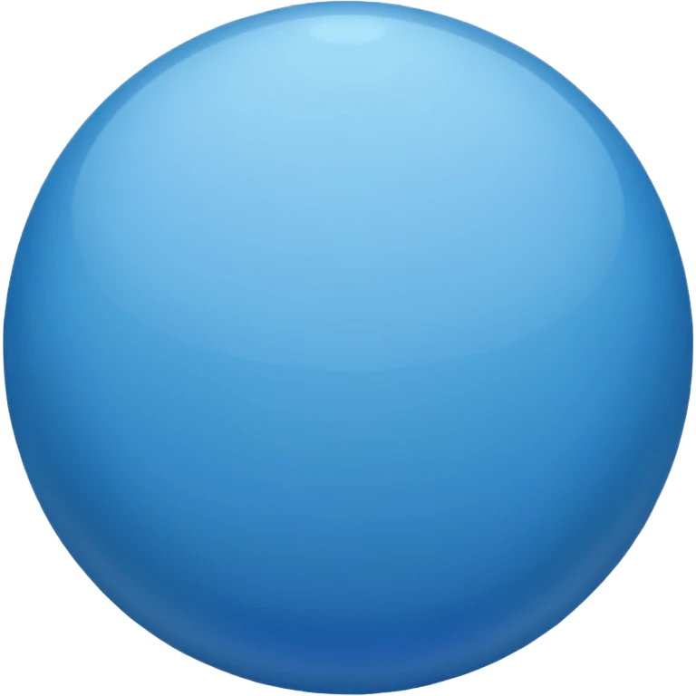 Blue emoji