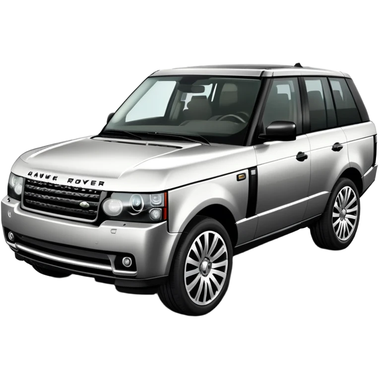 black rangerover emoji