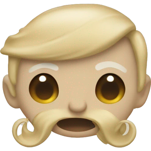 Schleife beige  emoji