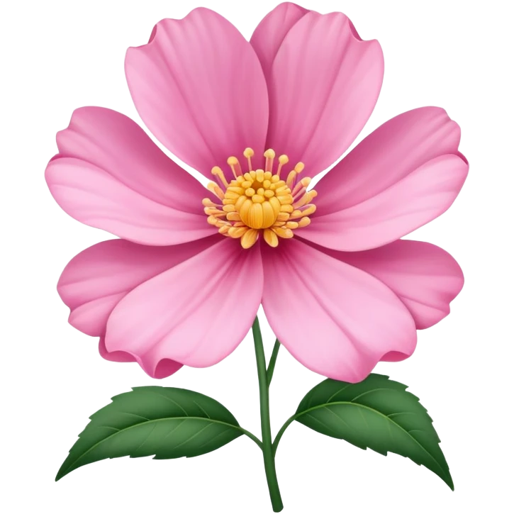 pink regency flower emoji