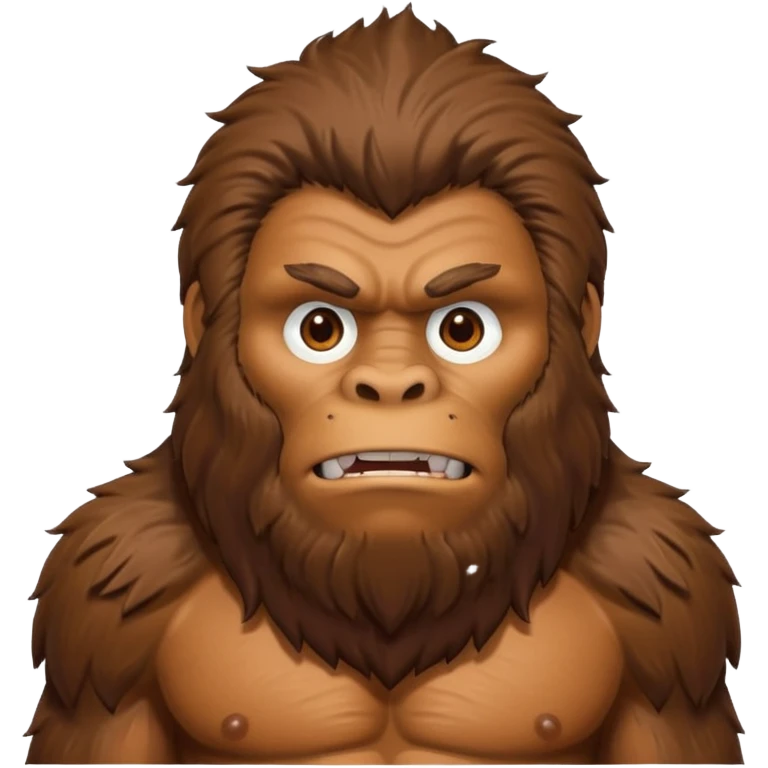 Bigfoot emoji