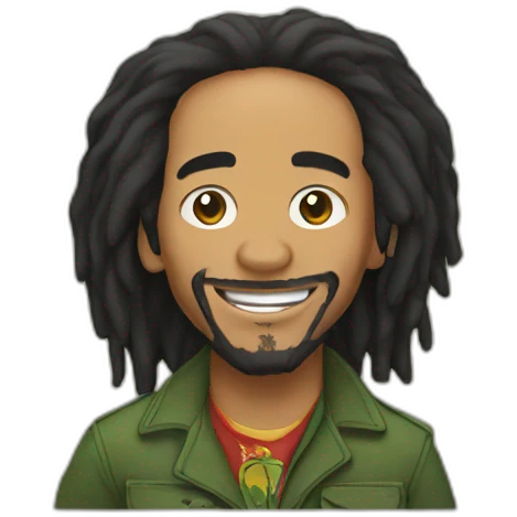 Bob marley emoji