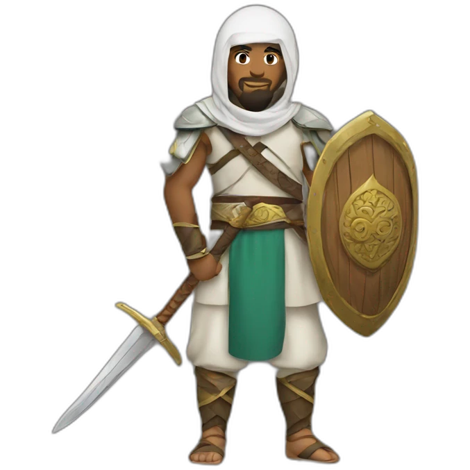 warrior muslim  emoji