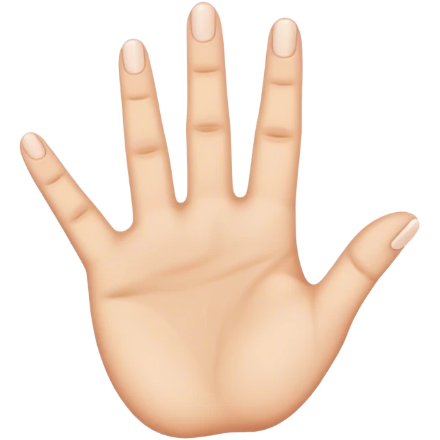 Tri prsta emoji