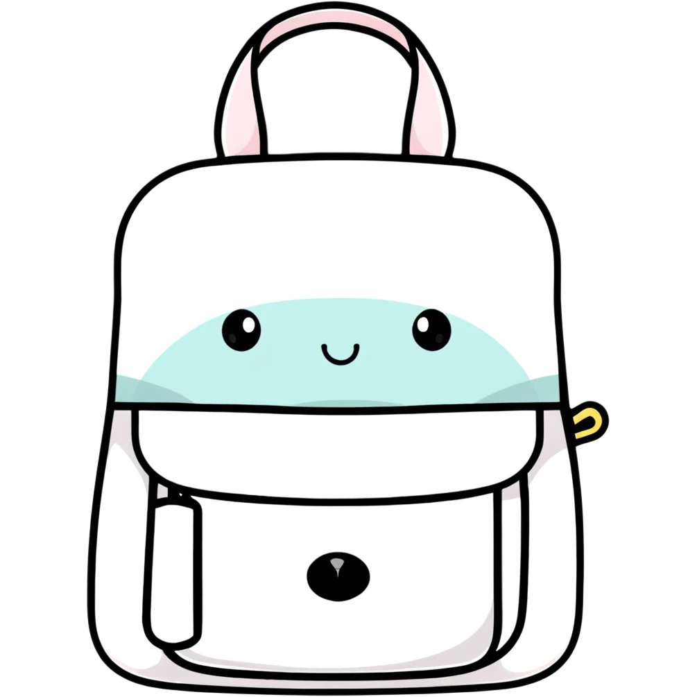 pastel baby nursery accessories including diaper caddy, wall decor, and baby monitor emoji