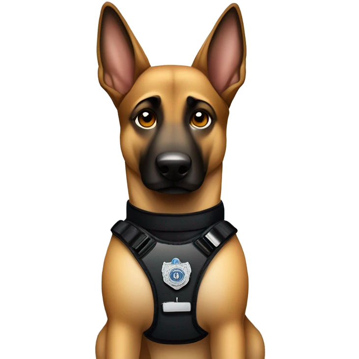 Police dog emoji