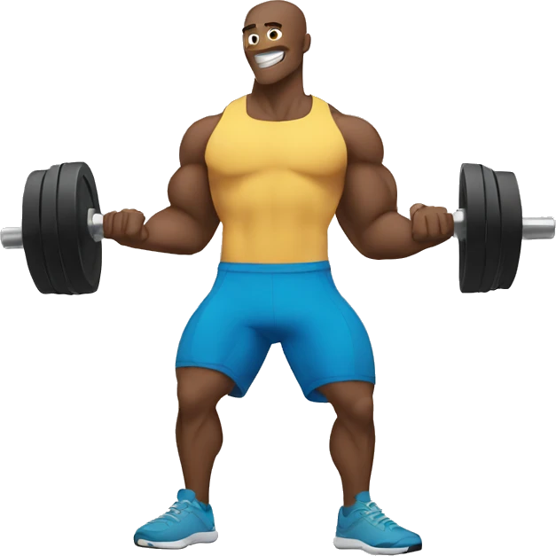 Arm lifting weights emoji
