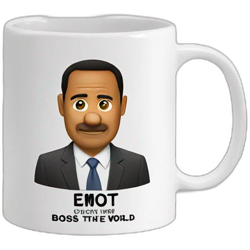 best boss in the world the office hbo mug emoji