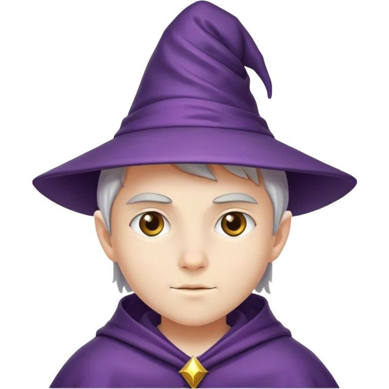 A 11year old old wizzard emoji