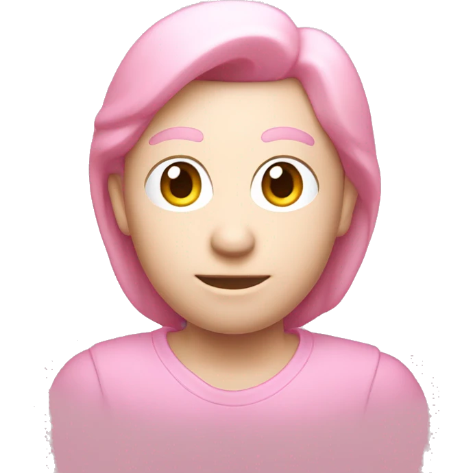 Light pink Nintendo  emoji