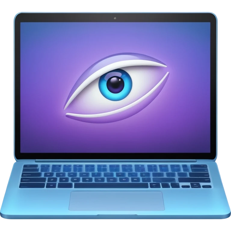 Show an open laptop with soft glowing lines or subtle movement effects around the screen, conveying excitement and anticipation for cool digital projects. Use harmonious colors like soft blues, purples, and creams. Style: modern, playful, professional, and eye-catching even at small sizes. emoji