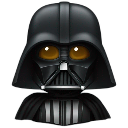 Dark Vador qui fait dodo emoji