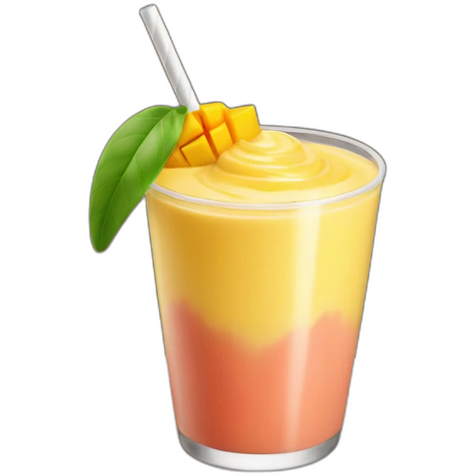Mango shake  emoji