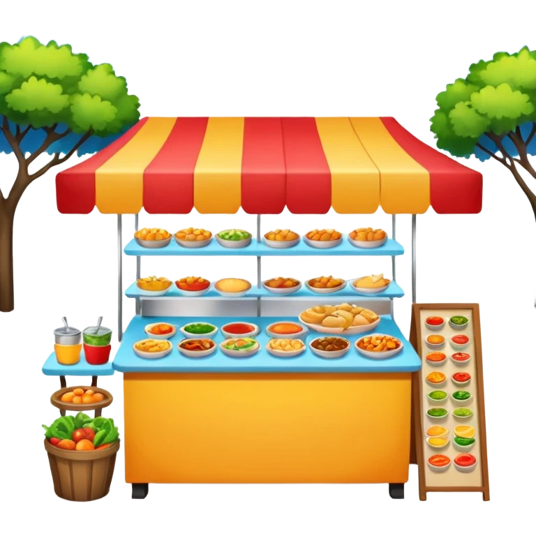 food stall emoji
